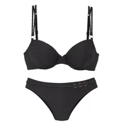 LASCANA Bikini zlata / črna
