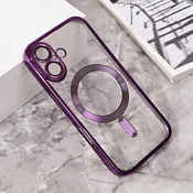 Maska za mobilni telefon iPhone 16 LUX, Magsafe, Ljubicasta