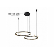 HOME LIGHT Luna 234 Luster 78W 3000K SIVA/ZLATO