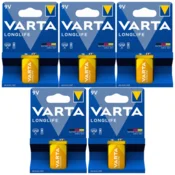 shumee VARTA LL PP3 alkalna baterija 9V CO senzor dima kockasta ura daljinski upravljalnik x5