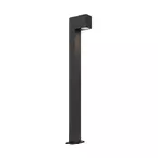 Industrijska zunanja stoječa svetilka temno siva 80 cm IP44 - Baleno