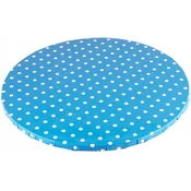 Podstavek za torto, moder s pikami, 25 cm