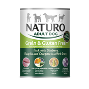 Naturo grain&gluten free konzerva patka 390g