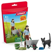 Schleich Set za cišcenje staje 42747