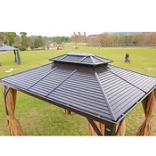 Homestar Paviljon SUNSET 3x4x2,7 m, rjavo bež