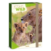 Ars Una Icons of the Wild-Lions 25 (5504) A4 blok za bilješke, kutija 50855049