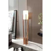 Opviq Podna lampa Minimalist, 135 cm, Smeđa