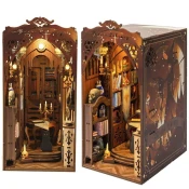 shumee Miniaturna hiša Book Nook - skrivnostna knjižnica