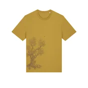 Life-Tree Majica Fairwear Organic Olive Tree rumena