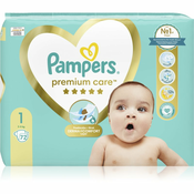 Pampers Premium Care Size 1 plenice za enkratno uporabo 2-5 kg 72 kos