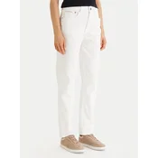 Calvin Klein Jeans Jeans hlače LV047F703G Bela Mom Fit