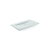 Bathco 0506 - Vgradni umivalnik MANHATTAN 100x45 cm smola/bela