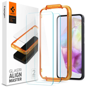 Spigen Glass tR AlignMaster 2 Pack -  Samsung Galaxy A35 (AGL07772)
