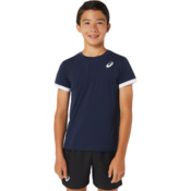 Majica za djecake Asics Tennis Short Sleeve Top - midnight/brilliant white