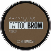 Maybelline Tattoo Brow 03 Medium Brown gel za obrve 2v1