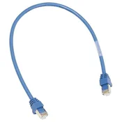 Hager Hager ZZ45WAN100 patch kabel 1m moder z 2xRJ45 priključkom za WAN aplikacijo Hager ZZ45WAN100 RJ45 omrežni kabel\, Patch kabel 1 m modra 1 kos, (20693554)