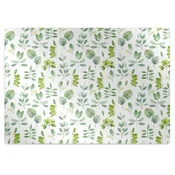 Decormat Podloga za stol Green leaves 140x100 cm 2 cm