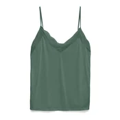 VERO MODA Top VMKAREN temno zelena