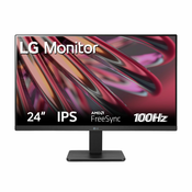 LG Monitor 24MR400-B 23.8 IPS FHD 100Hz 5ms VGA HDMI VESA crna