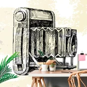 Tapeta retro kamera - 196x132