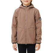 Copperminer softshell jakna Viva za devojcice, braon