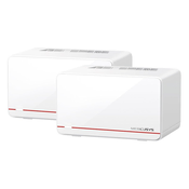 Mercusys Ruter Mesh Halo H37BE, BE6500 Wi-Fi 7, 2 Pakovanja, Bijeli
