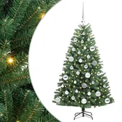 Vidaxl Umetno Zložljivo Božično Drevo Zelena 120 cm PVC in kovina