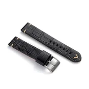 Kožni kaiš Diloy 22mm DIL403.1 Crna boja