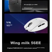 Aigo Bežicni miš, 2.4GHz, Bluetooth, USB, Beli