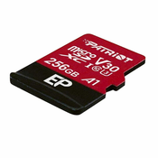 Patriot 256GB EP SDXC A1 / V30 microSD memory card, 100MB/s