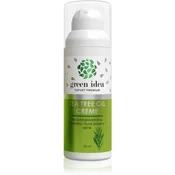 Green Idea Tea Tree Oil creme regeneracijska dnevna krema za problematično kožo, akne 50 ml
