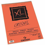 Rayher. Skicirka spirala XL Croquis A2 90 g, 60 listna