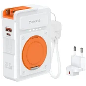 4smarts 4SMARTS 6-V-1 HIBRIDNI POLNILEC USB-C USB-A PD 22,5 W ZA TELEFONE 10000 MAH