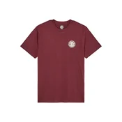 Element Majica Seal Bp ELYZT00596 Bordo rdeča Regular Fit