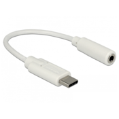 DeLOCK 65913 audio cable 0.14 m 3.5mm USB White