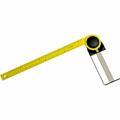 slomart Nastavljiv kotomer z merilom l-500, aluminij in kovina