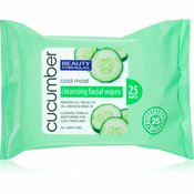 Beauty formulas Vlažne maramice za lice Krastavac, 25 komada
