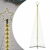 LED božicno drvce 495 LED toplo bijelo 300,5 cm