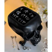 Škatla za nakit (dekoracija) KILLSTAR - Cranium - Black/White - KSRA012998