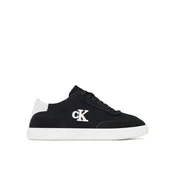 Calvin Klein Superge Low Pro Cups Wt Suede Mg HW0HW03144 Črna