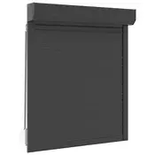 vidaXL vidaXL Rolo zaslon Antracit 100 x 130 cm Aluminij in poliuretan, (5000215514)