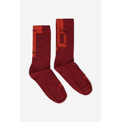 Čarape A-COLD-WALL* Block Bracket boja: crvena, ACWMSK029-GARNET