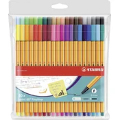 Set flomastrov Stabilo Point 88, 40 barv