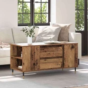 Vidaxl Klubska miza Star les 102 x 44.5 x 50 cm Konstruiran les