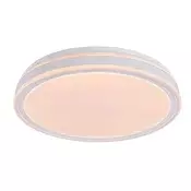 Rabalux 71413 - LED zatemnljivo stropno svetilo CORLET 23W/230V 3000-6500K O38,5 cm črna + daljinski upravljalnik