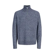 JACK & JONES Pulover JORFREDERIKSBERG OLLIE progasto modra
