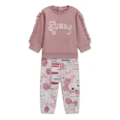 Guess Komplet jopica in legice A6YG09 K3916 Svetlo rožnata Regular Fit