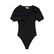Pull&Bear Bodi majica črna