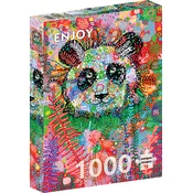 Enjoy - Puzzle Enigmatična panda - 1 000 kosov