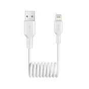 Puro Spiralni kabel USB-A - iPhone Lightning 12W 1m - bel